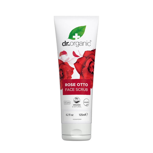 Dr Organic Bioactive Skincare Organic Rose Otto Face Scrub 125ml