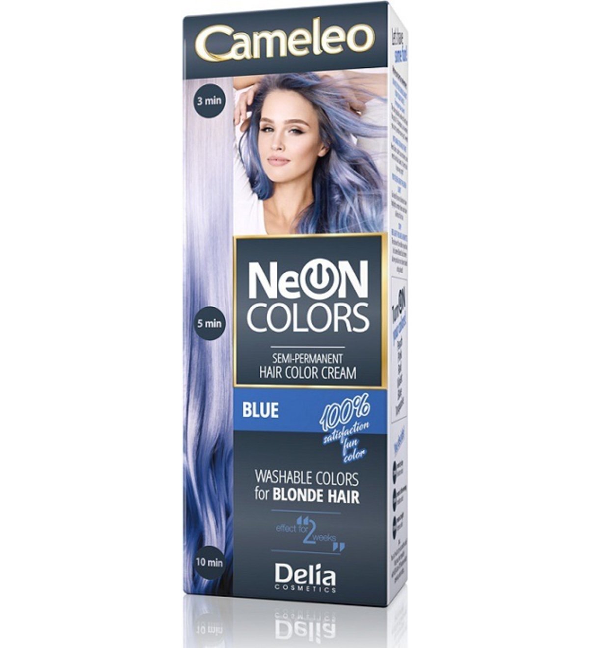 Delia Cosmetics Neon Colors Semi Permanent Hair Color Cream 60ml