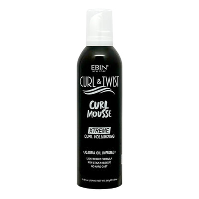 EBIN New York Curl And Twist Xtreme Curl Volumizing Curl Mousse 80ml / 354ml