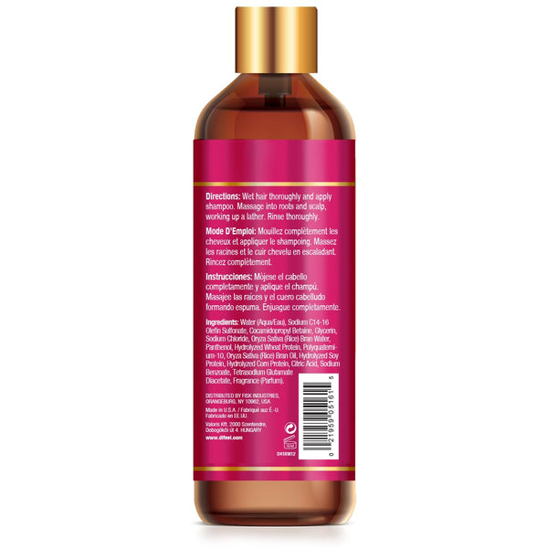 Difeel Rice Water Sulfate Free Shampoo 355ml - Afro Hair Boutique