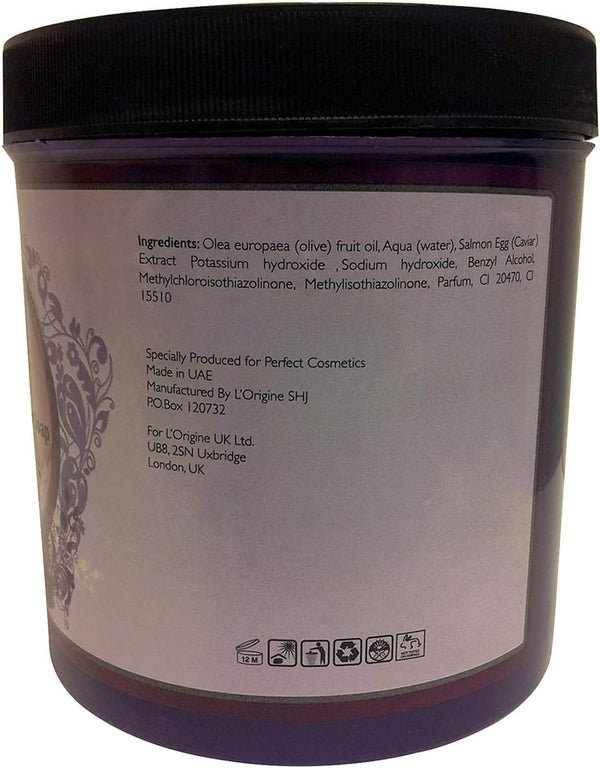 Perfect Cosmetics Natural Moroccan Soap With Olive Oil And Black Caviar 1000ml