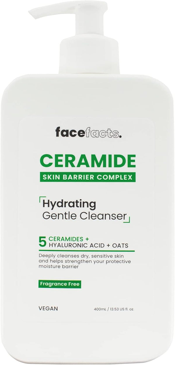 Face Facts Ceramide Hydrating Gentle Cleanser 200ml / 400ml - Afro Hair Boutique