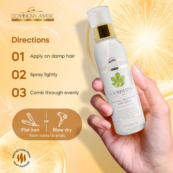 Dominican Magic Nourishing Thermal Protector Hair Spray 175ml