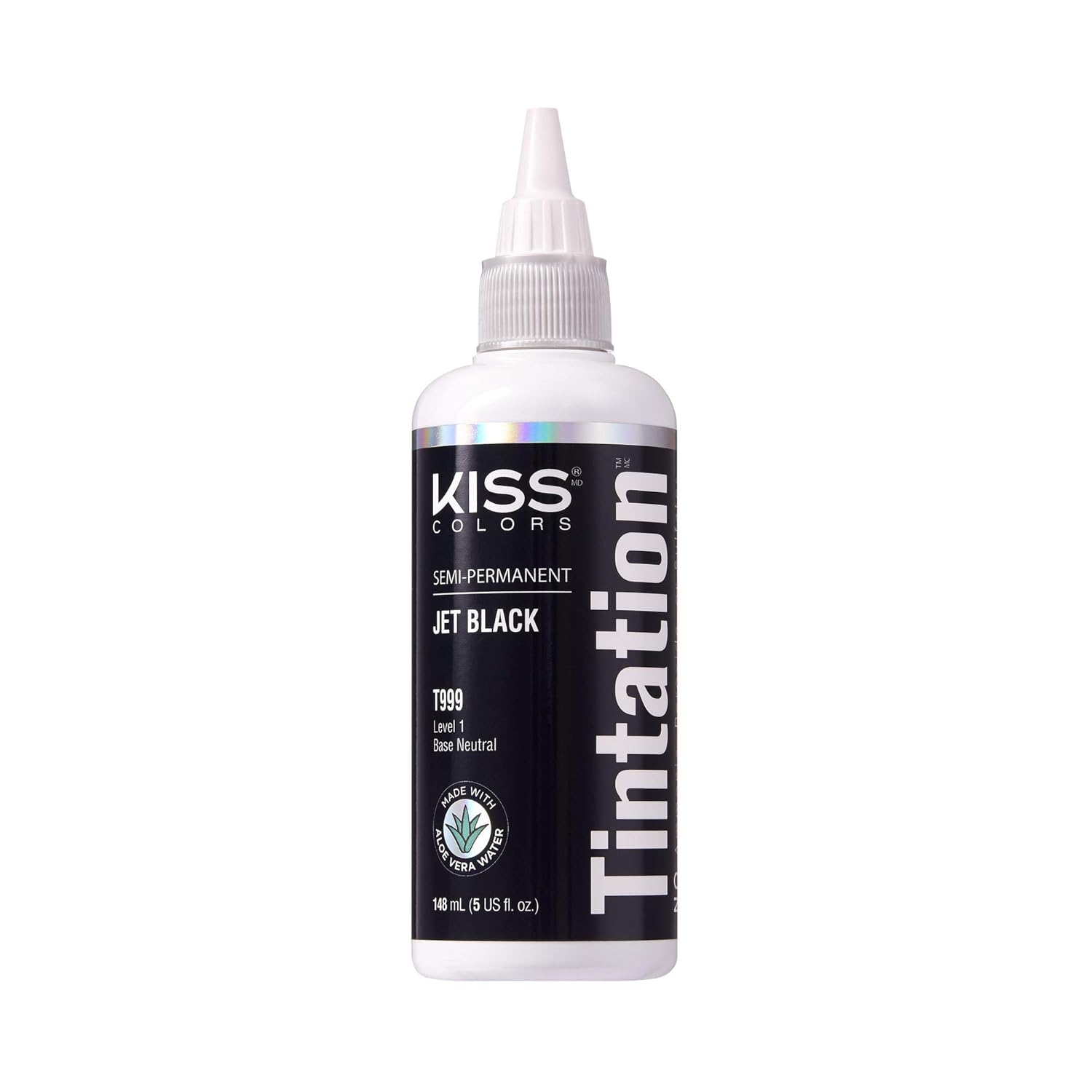 Kiss Products Kiss Colors Tintation Semi Permanent Jet Black T999 148ml