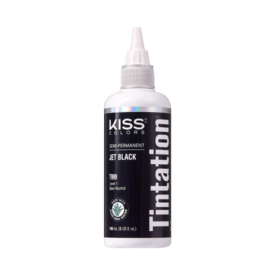 Kiss Products Kiss Colors Tintation Semi Permanent Jet Black T999 148ml