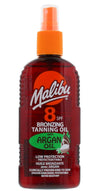Malibu Bronzing Tanning Oil With Argan Oil SPF8 200ml
