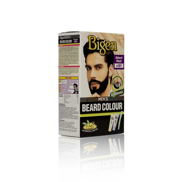 Bigen Mens Beard Colour Natural Black B101 - Afro Hair Boutique