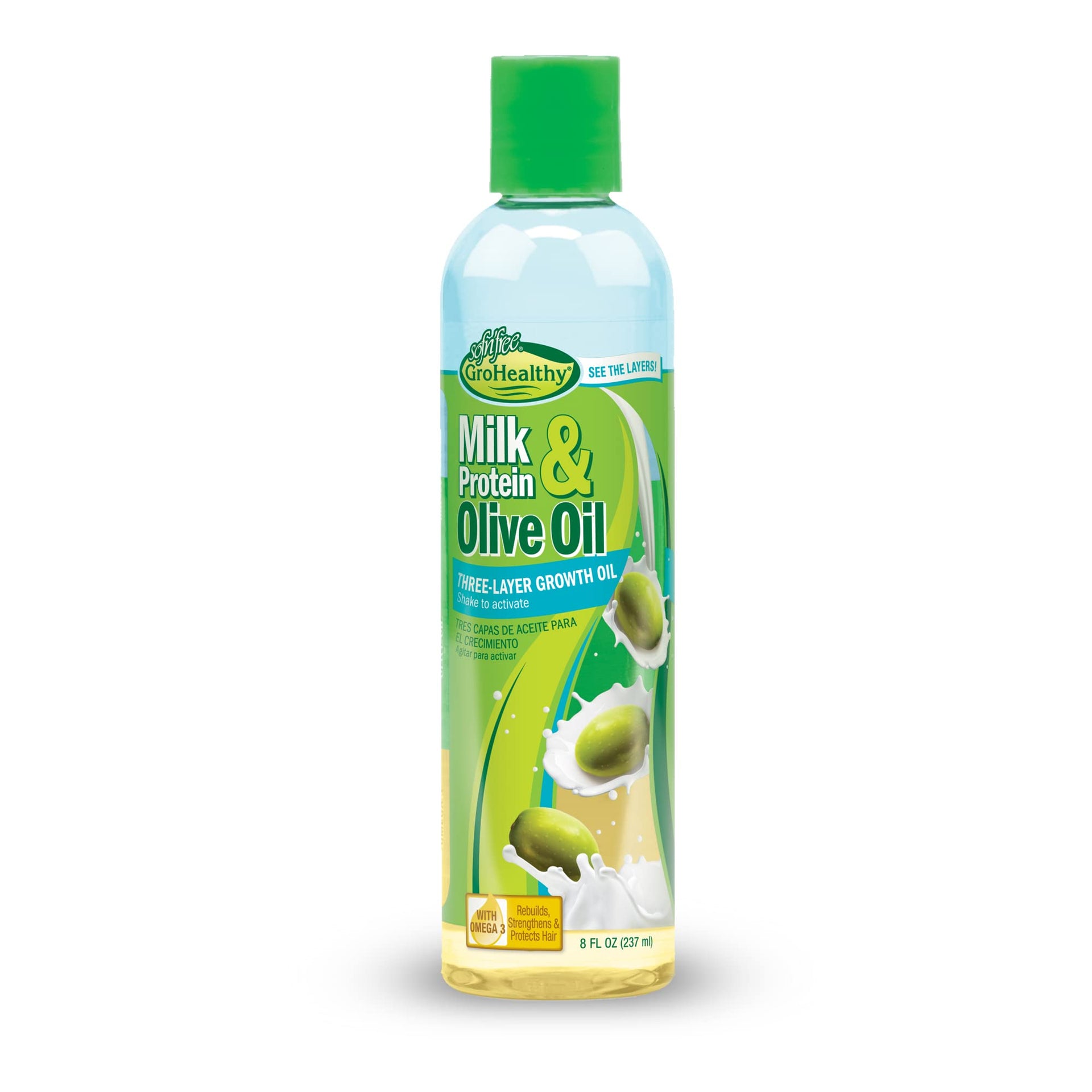 Sof N Free Gro Healthy Three Layer Growth Oil 237ml