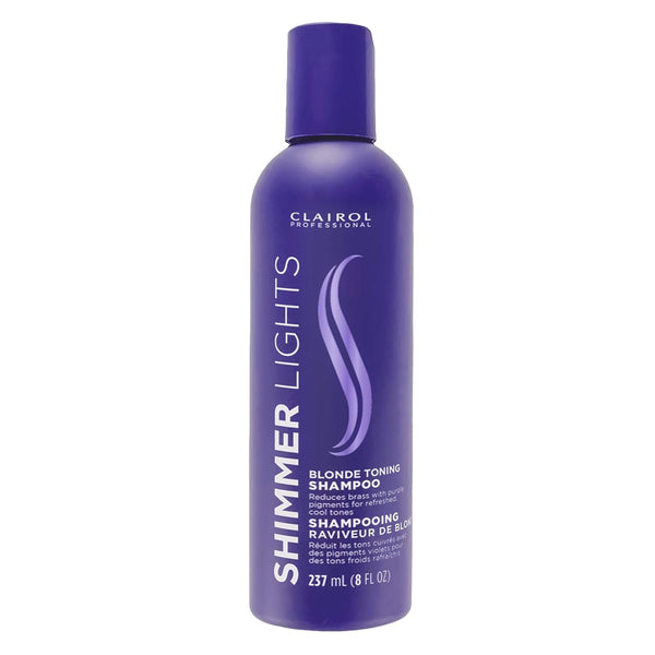 Clairol Shimmer Lights Blonde Toning Shampoo 237ml / 473ml - Afro Hair Boutique