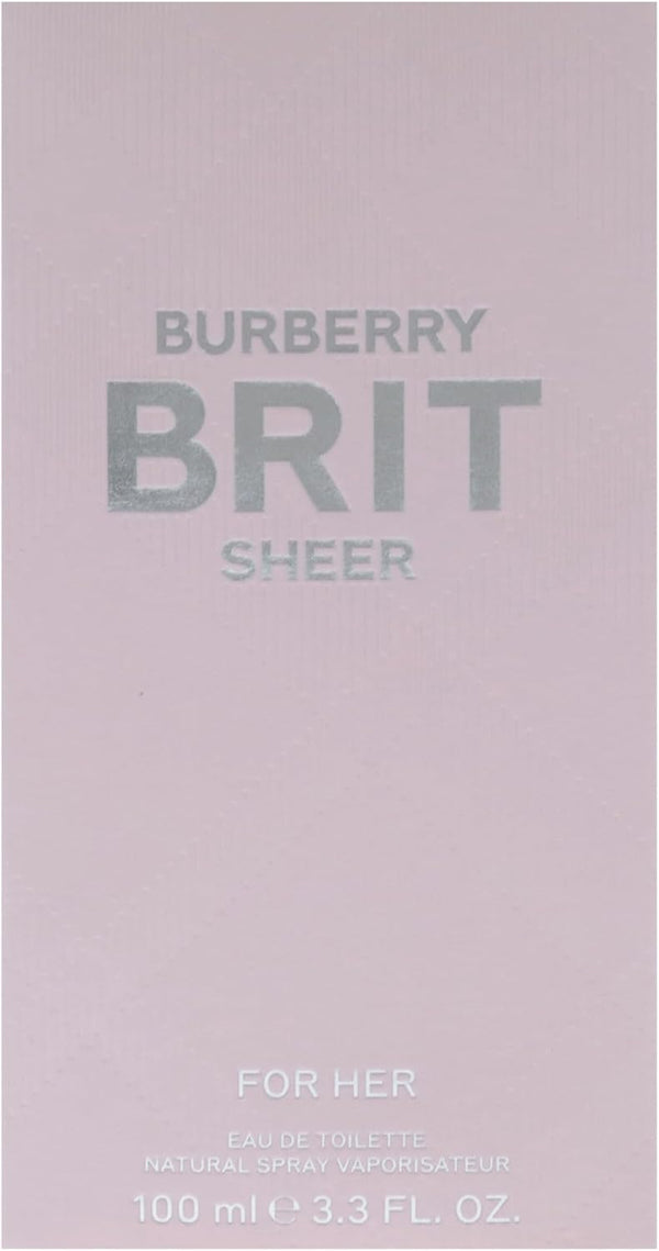Burberry Brit Sheer For Her Eau De Toilette 100ml