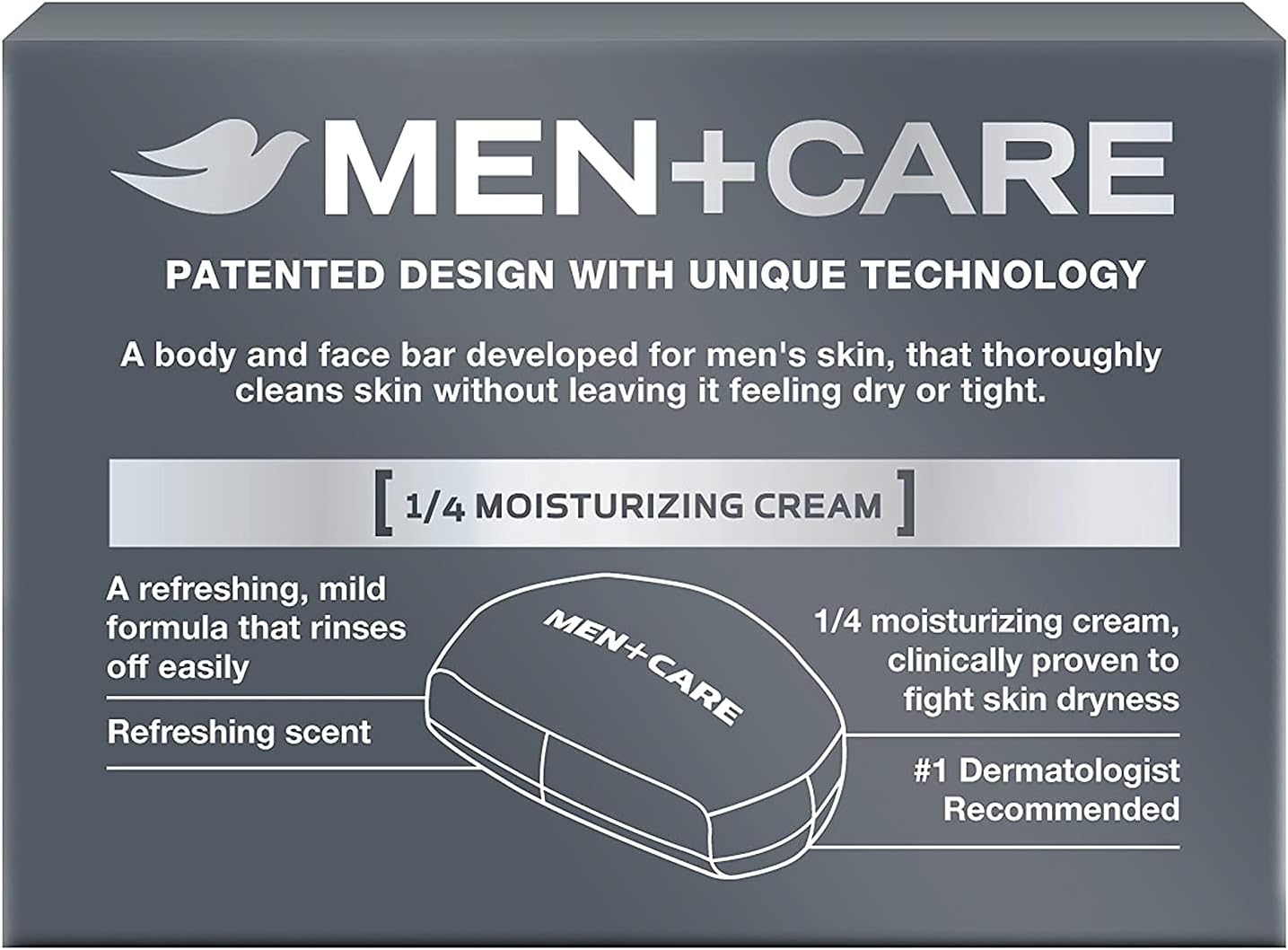 Dove Men Care Clean Comfort Body And Face Bar 100g