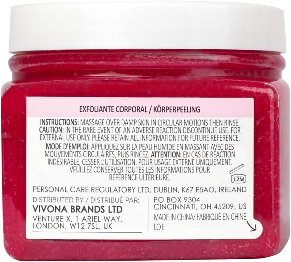 Sunday Rain Rose Body Scrub 265g
