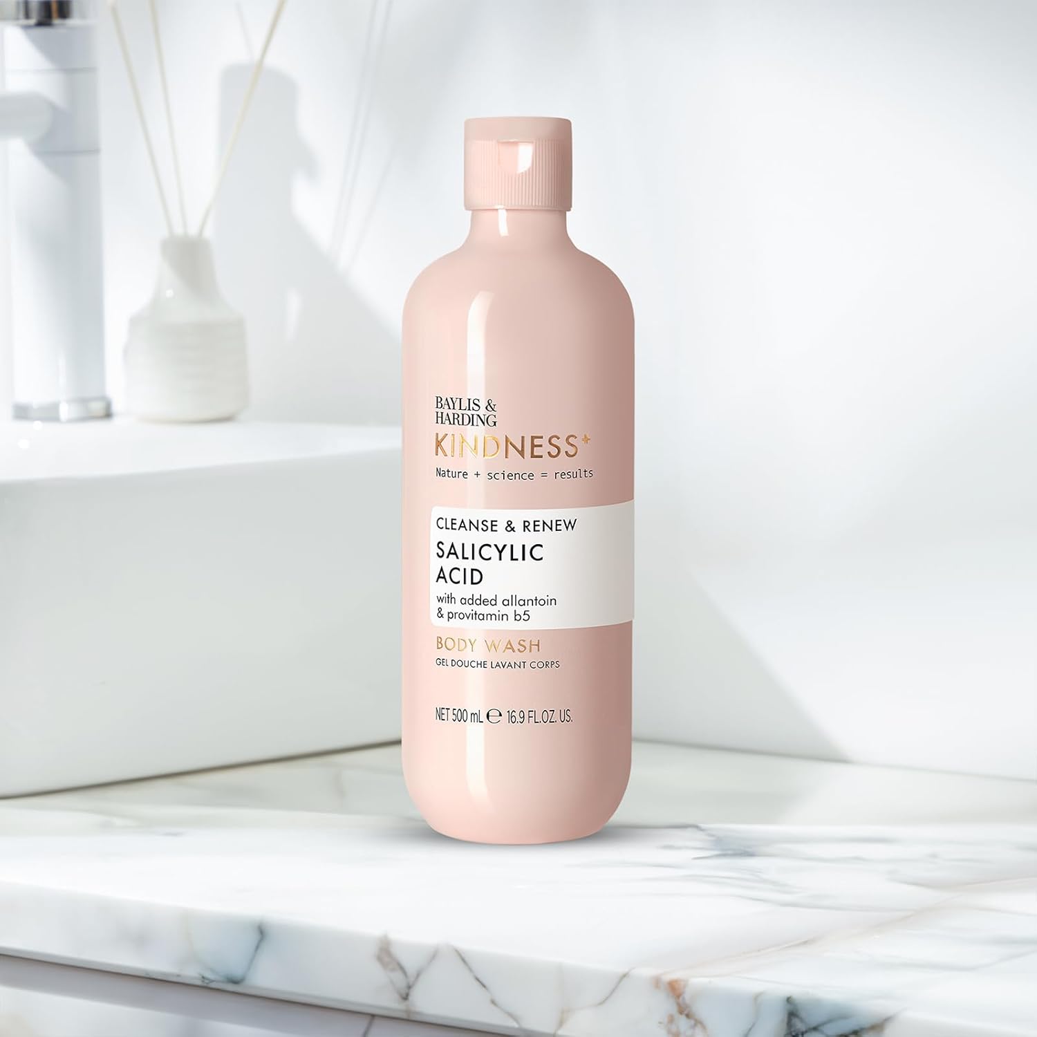 Baylis And Harding Kindness Cleanse And Renew Salicylic Acid Body Wash 500ml