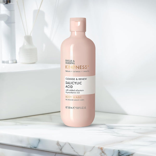 Baylis And Harding Kindness Cleanse And Renew Salicylic Acid Body Wash 500ml - Afro Hair Boutique