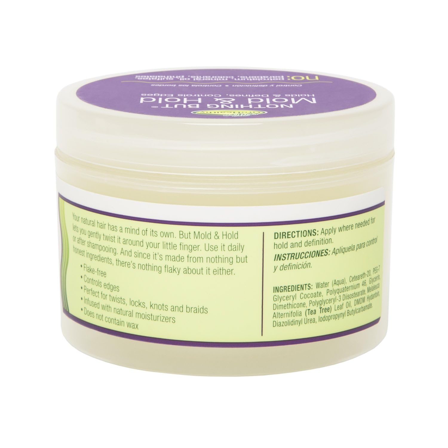 Sof N Free Gro Healthy Nothing But Mold And Hold Wax 250g