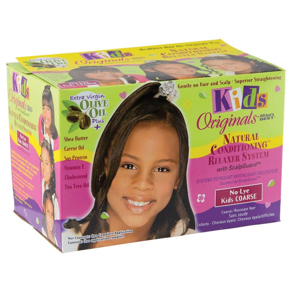 Africa's Best Kids Organics Conditioning Relaxer System No-Lye Kids Coarse/regular - Afro Hair Boutique