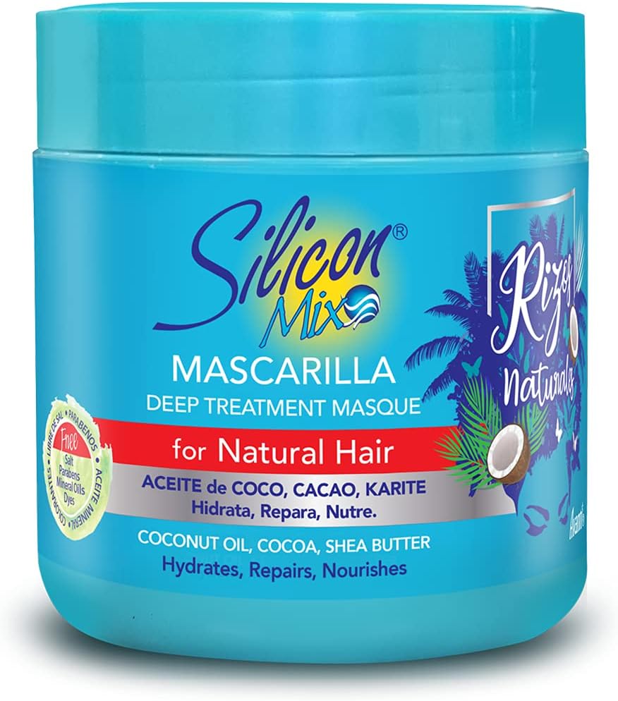 Silicon Mix Rizos Naturales Deep Treatment Masque For Natural Hair 10oz / 17oz