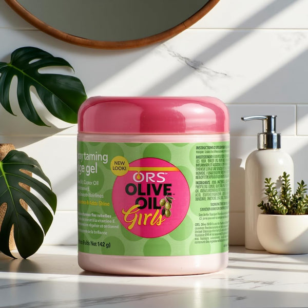 Organic Root Stimulator ORS Olive Oil Girls Fly Away Taming Gel 142g - Afro Hair Boutique