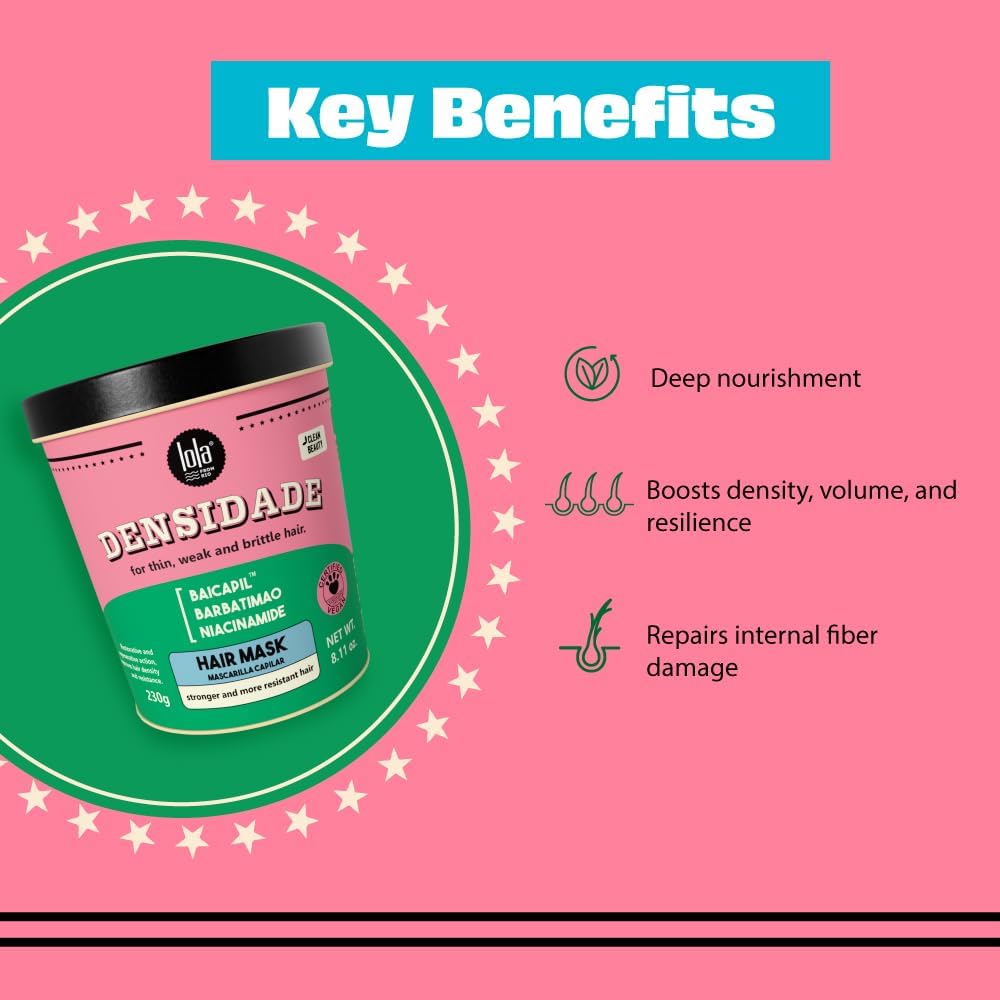 Lola Cosmetics Densidade Density Restoring Mask 230g