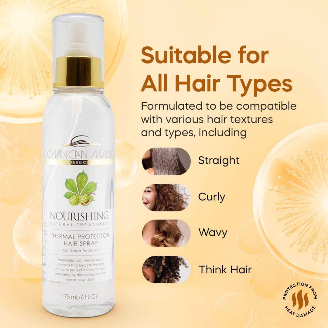 Dominican Magic Nourishing Thermal Protector Hair Spray 175ml