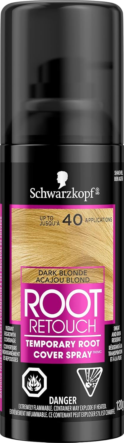Schwarzkopf Root Retouch Temporary Root Cover Spray Dark Blonde 70g