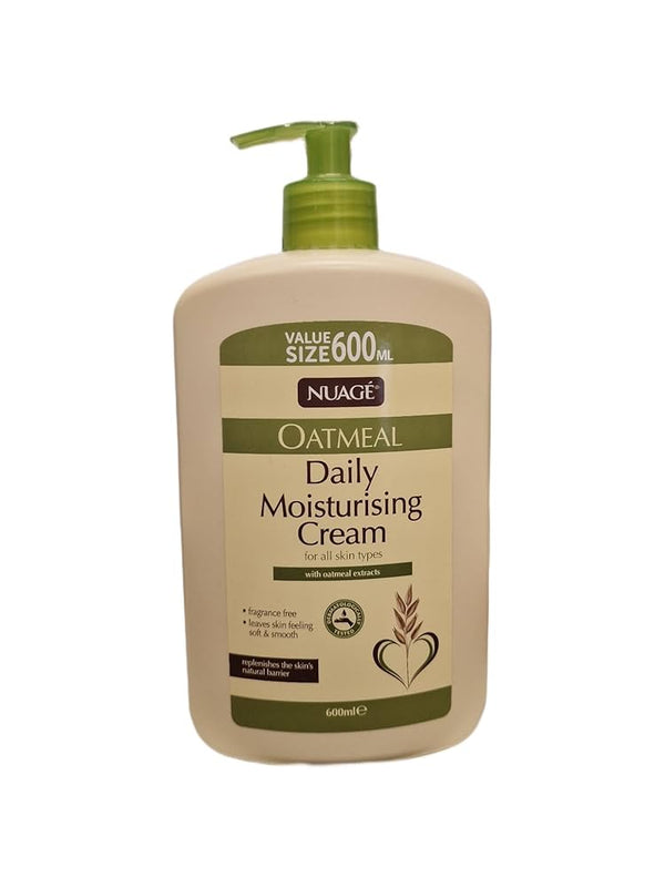 Nuage Oatmeal Daily Moisturising Cream 200ml / 600ml - Afro Hair Boutique