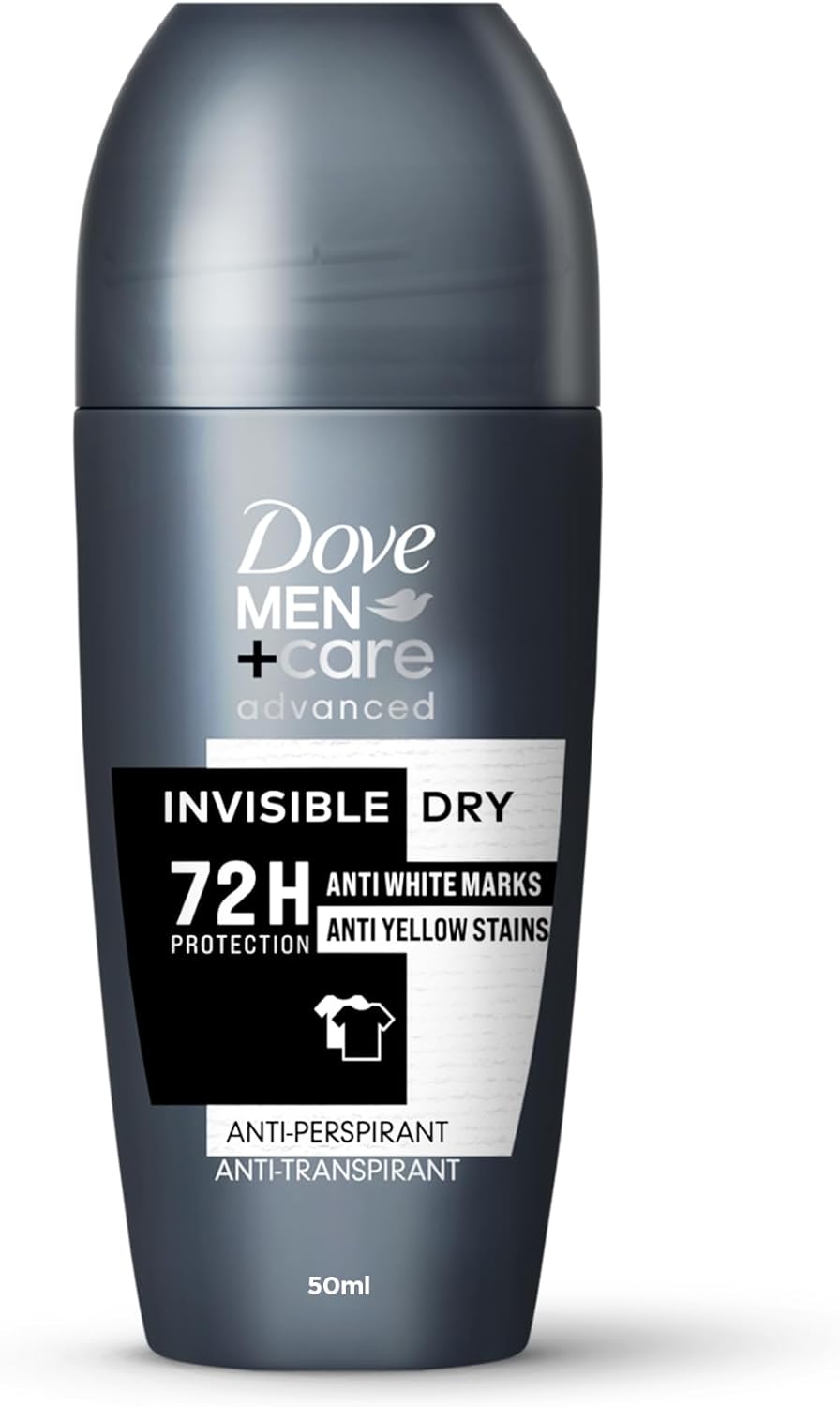 Dove Men Care Advanced Invisible Dry 72H Anti Perspirant Roll On 50ml