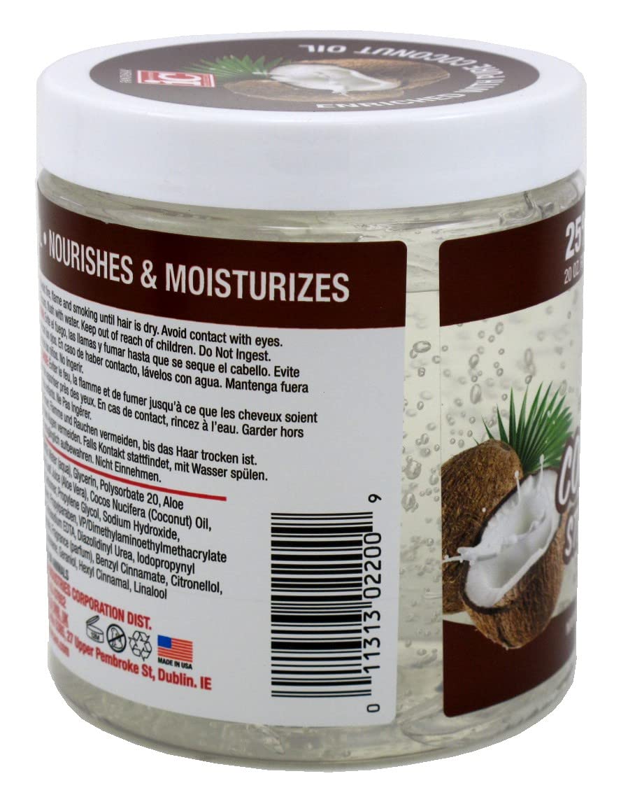 Fantasia Ic Coconut Hair Styling Gel 567g