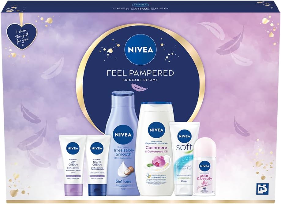 Nivea Feel Pampered Irresistible Skincare Moments Gift Set