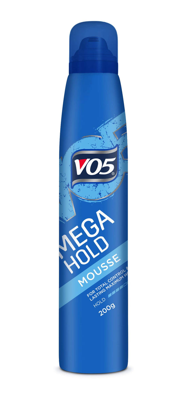 VO5 Weather Resistant Styling Mousse Mega Hold 200ml - Afro Hair Boutique