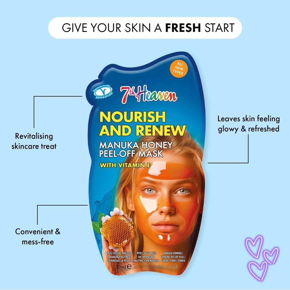 Montagne Jeunesse 7Th Heaven Nourish And Renew Manuka Honey Peel Off Mask
