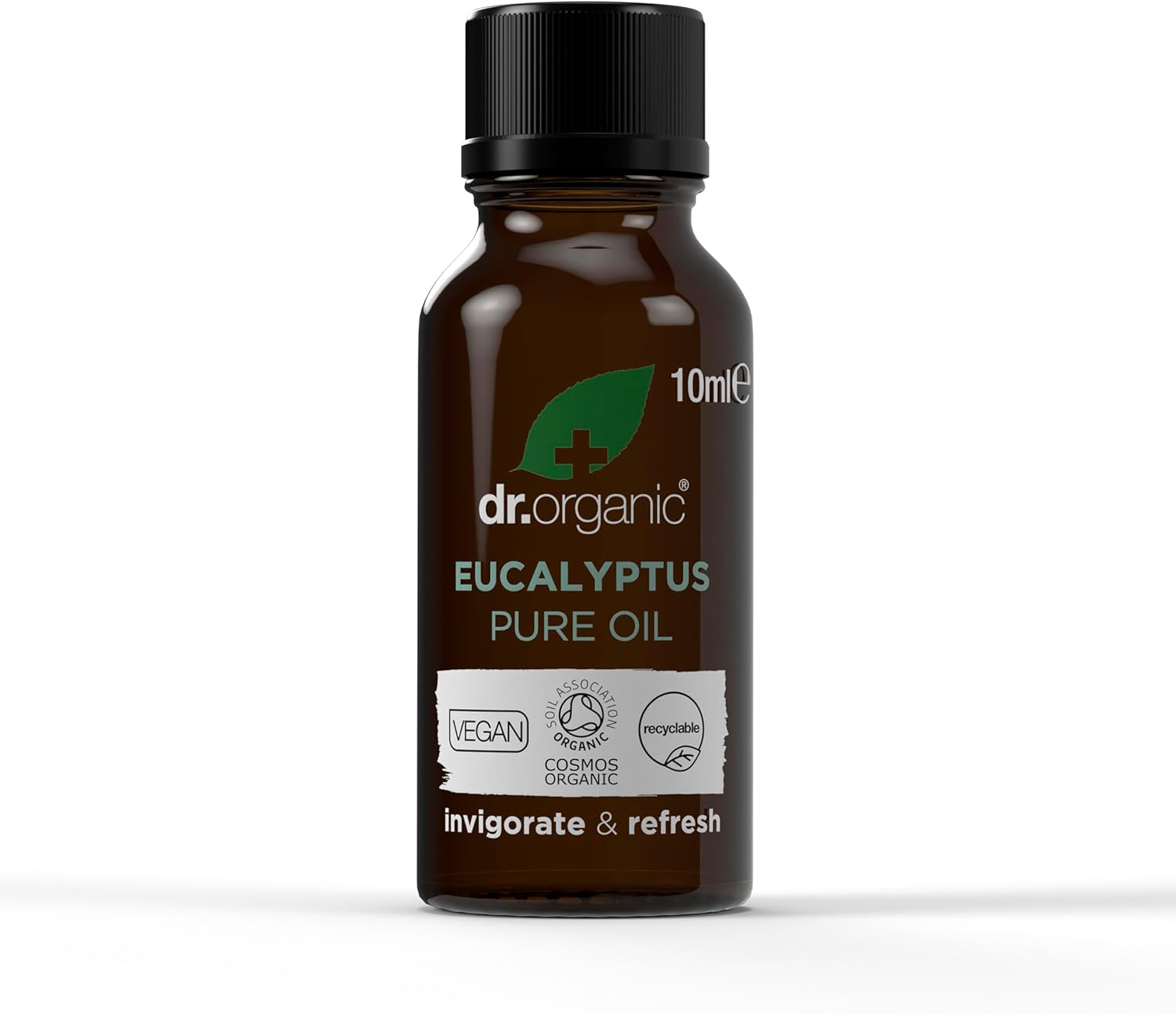 Dr Organic Invigorate And Refresh Eucalyptus Pure Oil 10ml - Afro Hair Boutique