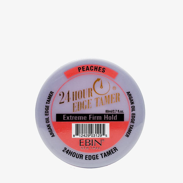 EBIN NewYork 24 Hour Peaches Extreme Firm Hold Edge Tamer 15ml, 80ml / 250ml - Afro Hair Boutique