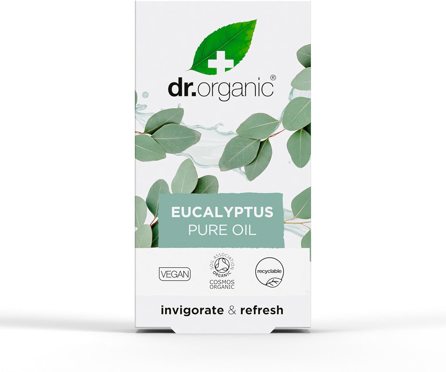 Dr Organic Invigorate And Refresh Eucalyptus Pure Oil 10ml - Afro Hair Boutique