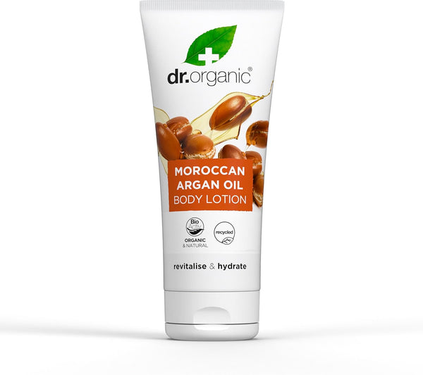 Dr Organic Bioactive Skincare Organic Moroccan Argan Oil Skin Lotion 200ml - Afro Hair Boutique