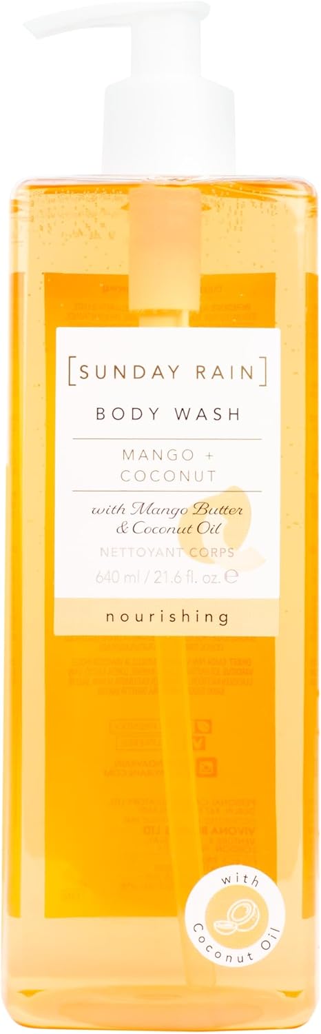Sunday Rain Mango And Coconut Body Wash 640ml