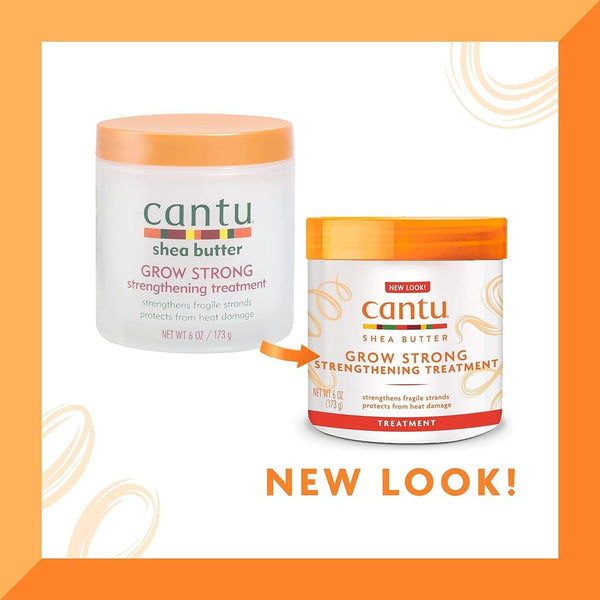 Cantu Shea Butter Grow Strong Strengthening Treatment 173g - Afro Hair Boutique