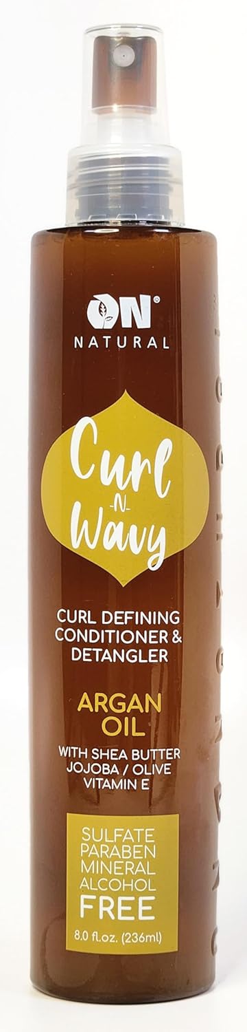 ON Natural Curl N Wavy Argan Tree Curl Defining Conditioner Detangler 236ml - Afro Hair Boutique