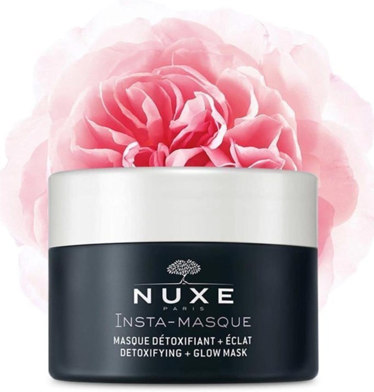 Nuxe Insta Masque Rose And Charcoal Detoxifying Glow Mask 50ml