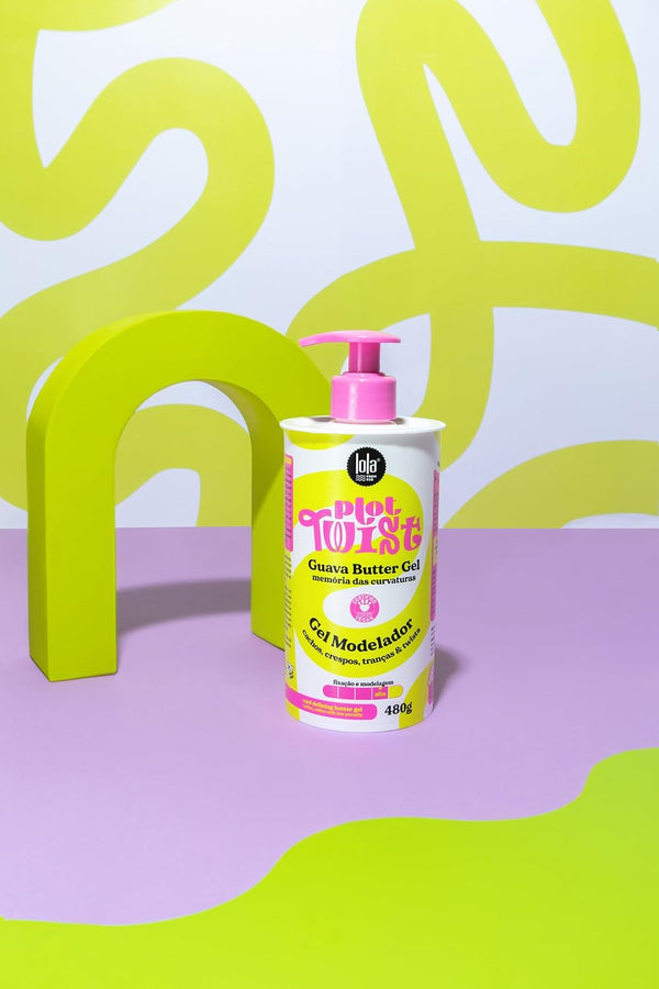Lola Cosmetics Plot Twist Guava Butter Gel Curl Styling Cream 480g - Afro Hair Boutique