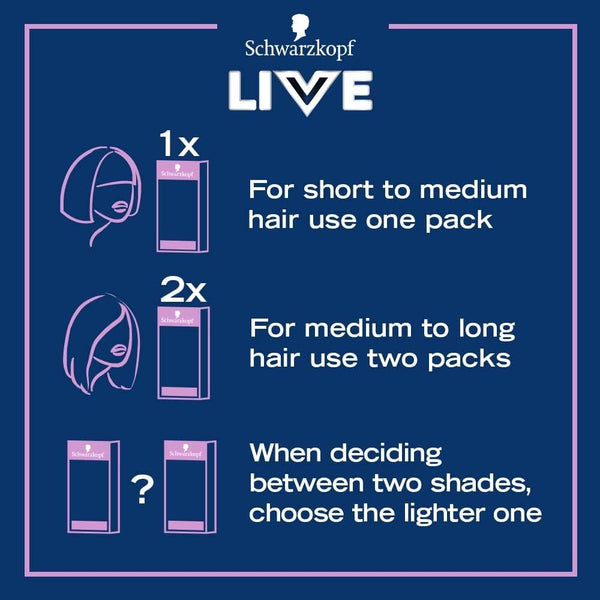 Schwarzkopf Live Colour Plus Lift Permanent Hair Colour Deep Red L75 - Afro Hair Boutique