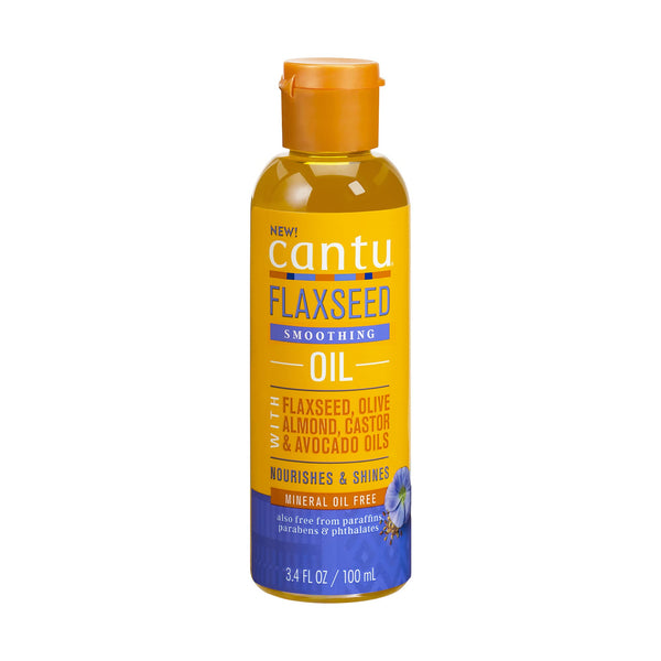 Cantu Shea Butter Flaxseed Smoothing Oil 100ml - Afro Hair Boutique