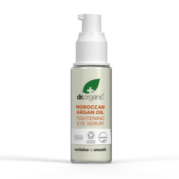 Dr Organic Bioactive Skincare Organic Moroccan Argan Oil Tightening Eye Serum 30ml - Afro Hair Boutique