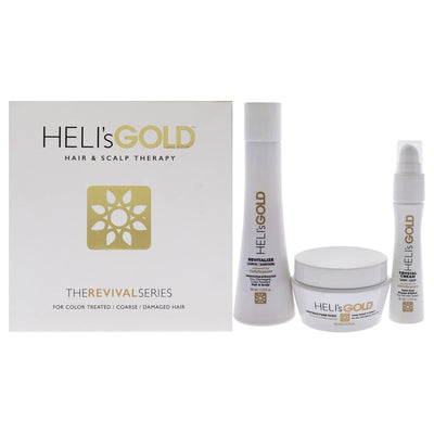 Helis Gold Hair And Scalp Therapy The Revival Series For Color Treated