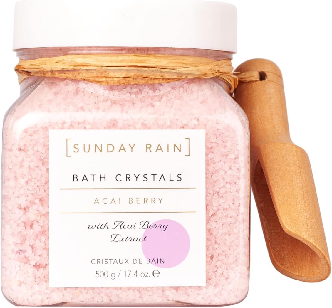 Sunday Rain Acai Berry Bath Crystals 500g