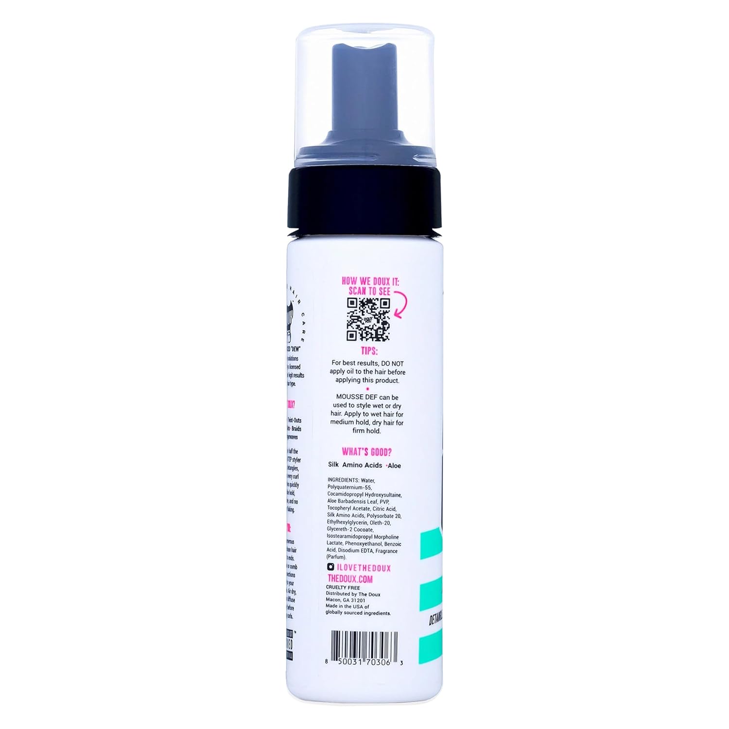 The Doux Mousse Def Texture Foam 100ml / 207ml