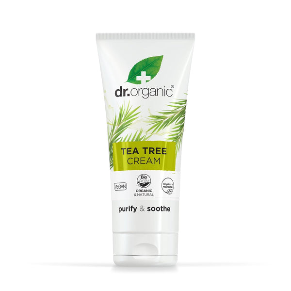 Dr Organic Bioactive Skincare Organic Tea Tree Cream 50ml - Afro Hair Boutique
