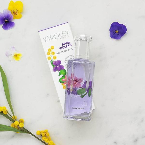 Yardley April Violets Eau De Toilette - Afro Hair Boutique