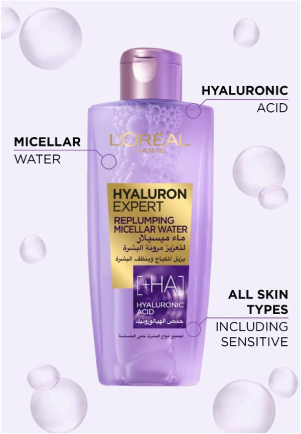 Loreal Hyaluron Expert Replumping Micellar Water 200ml