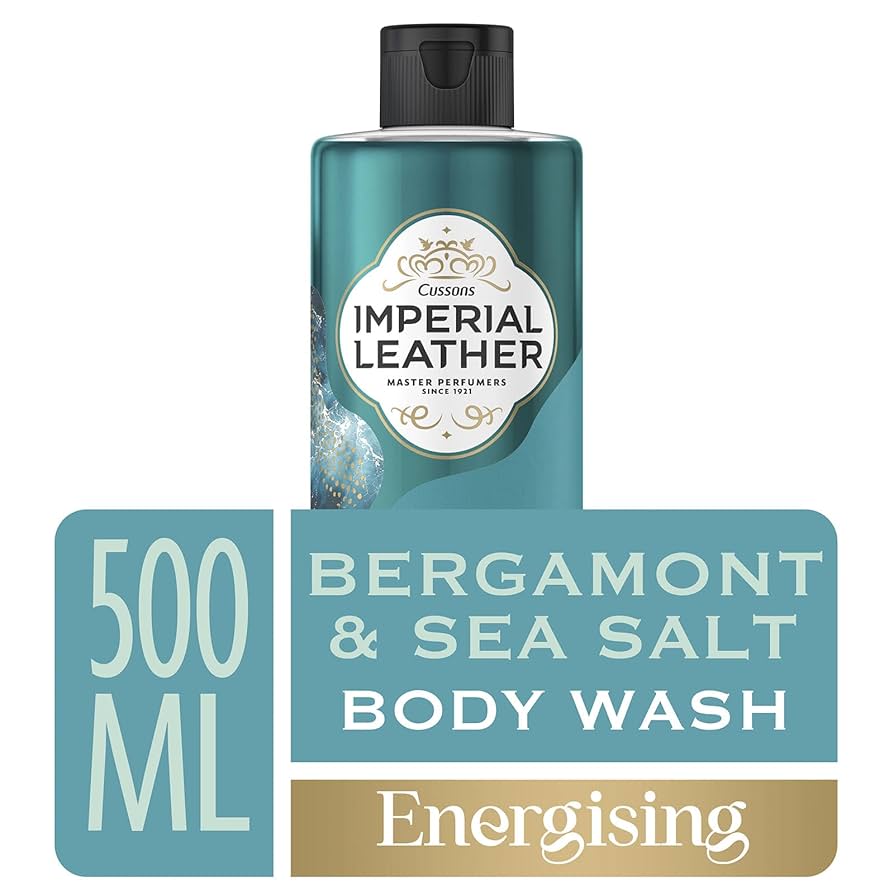 Cussons Imperial Leather Bergamot And Sea Salt Energising Body Wash 250ml / 500ml